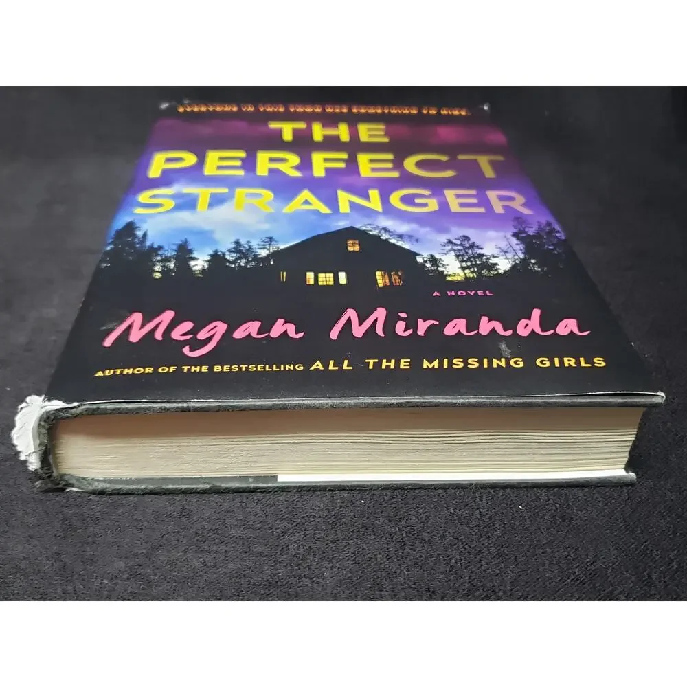 The Perfect Stranger: A Novel Megan Miranda Hardback Book Cover Fiction